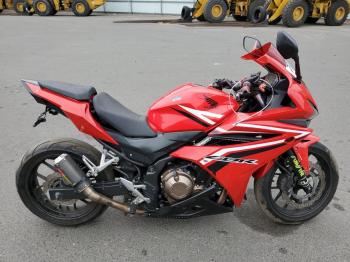  Salvage Honda Cbr Cycle