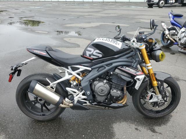  Salvage Triumph Motorcycle Speedtripl