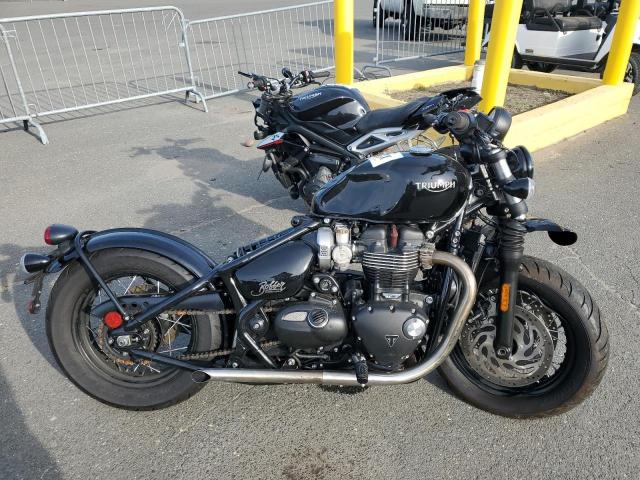  Salvage Triumph Motorcycle Bonneville