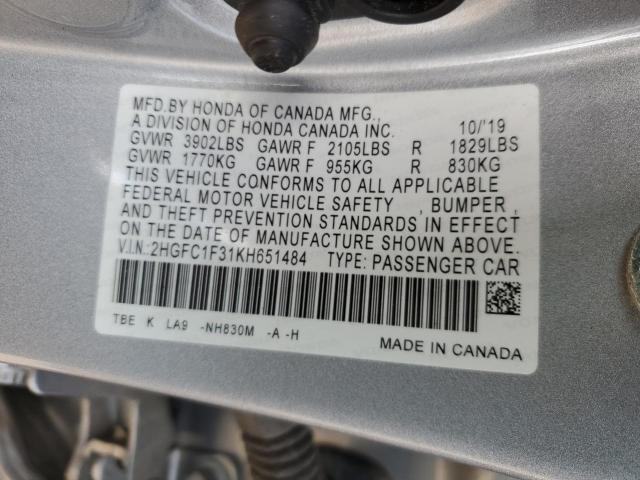 Honda Civic Ex Image 9