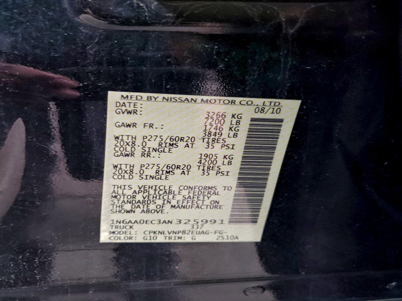 Nissan Titan Xe Image 7