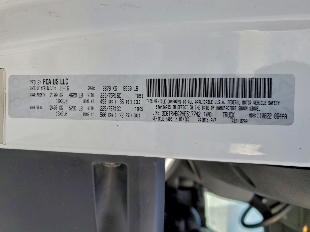 Ram Promaster 1500 High Image 13