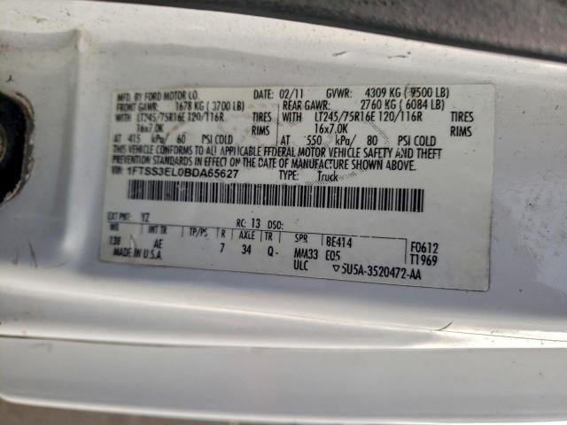 Ford E-350 E350 Super Duty Van Image 9