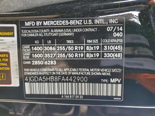 Mercedes-Benz M-Class 350 4matic Image 10