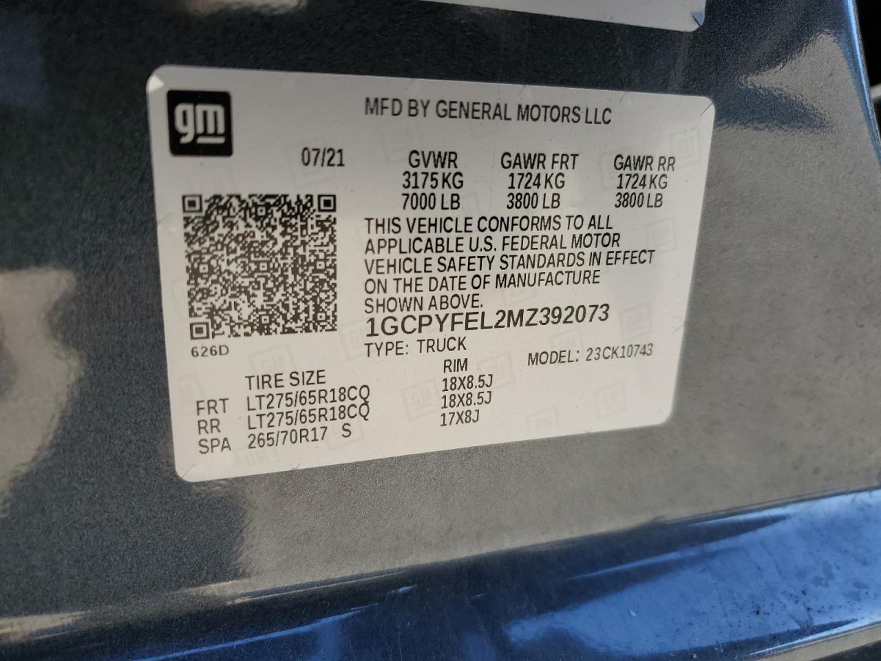 Chevrolet Silverado K1500 Lt Trail Boss Image 7