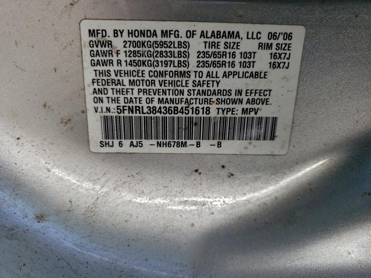Honda Odyssey Ex Image 8