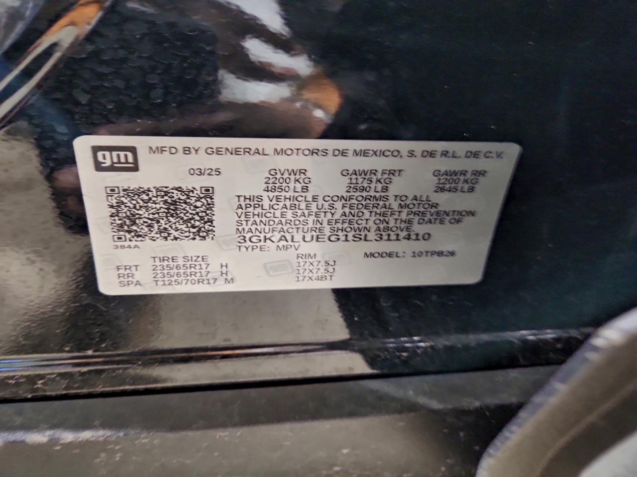 GMC Terrain El Elevation Image 3