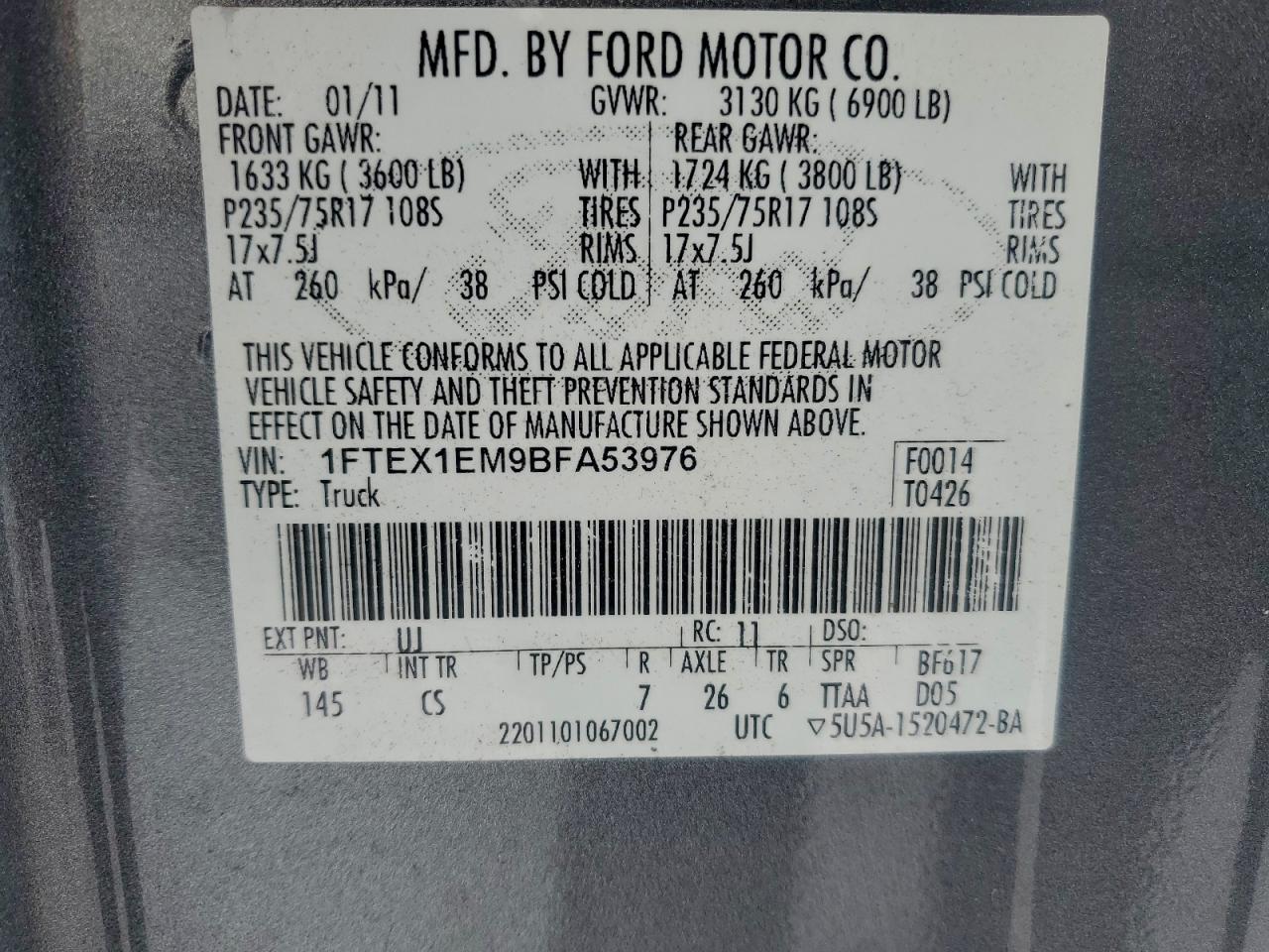 Ford F-150 Super Cab Image 10