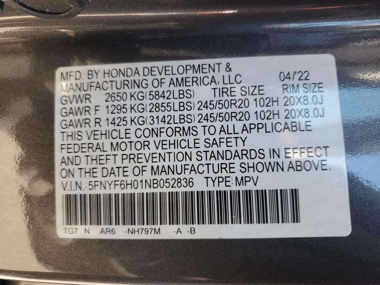 Honda Pilot Elite Image 14