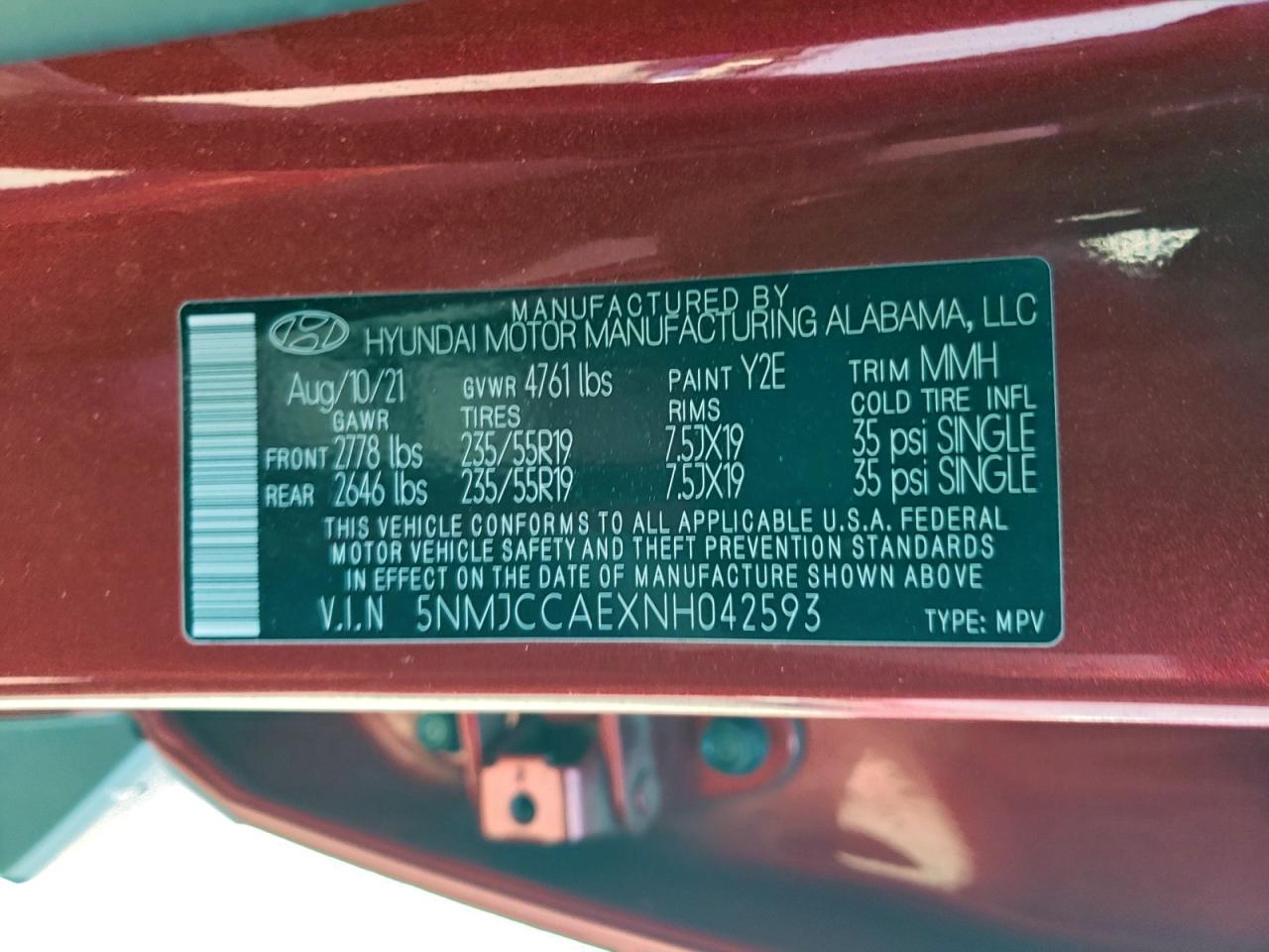 Hyundai TUCSON Sel Image 12