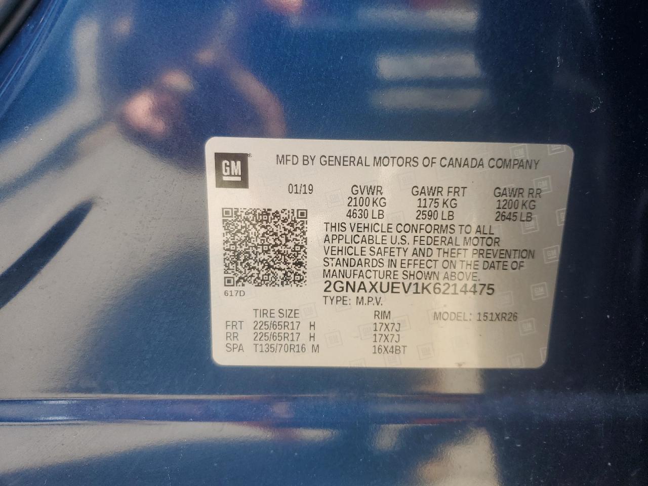 Chevrolet Equinox Lt Image 5