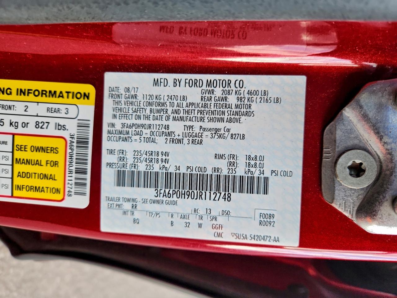 Ford Fusion Se Image 4