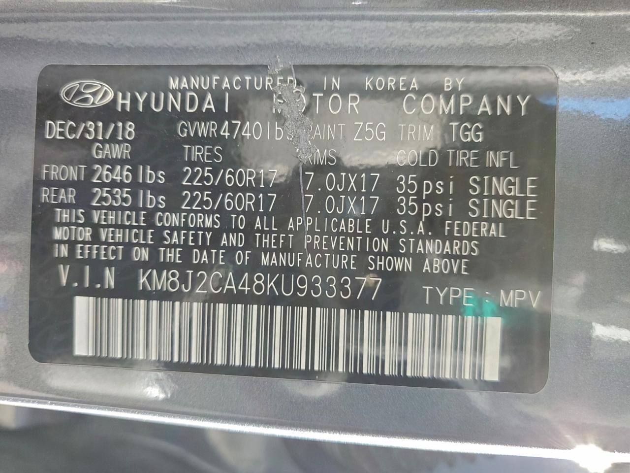 Hyundai TUCSON Se Image 10