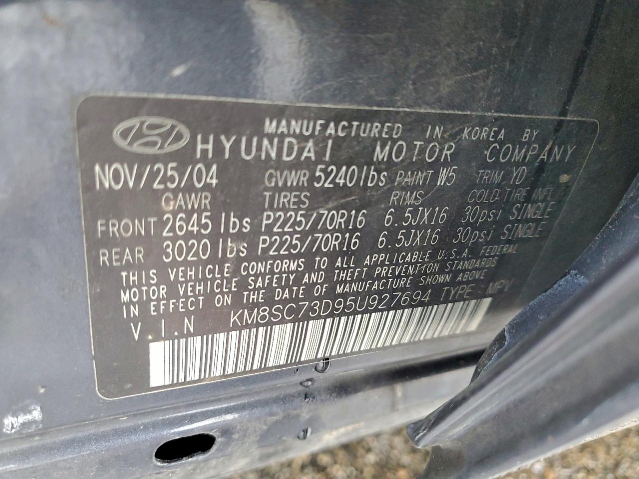 Hyundai SANTA FE Gls Image 10