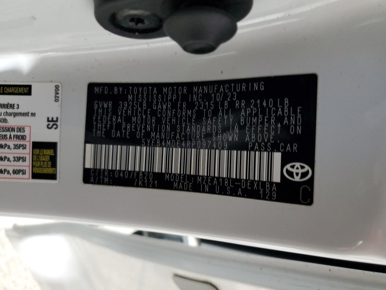 Toyota Corolla Le Image 11