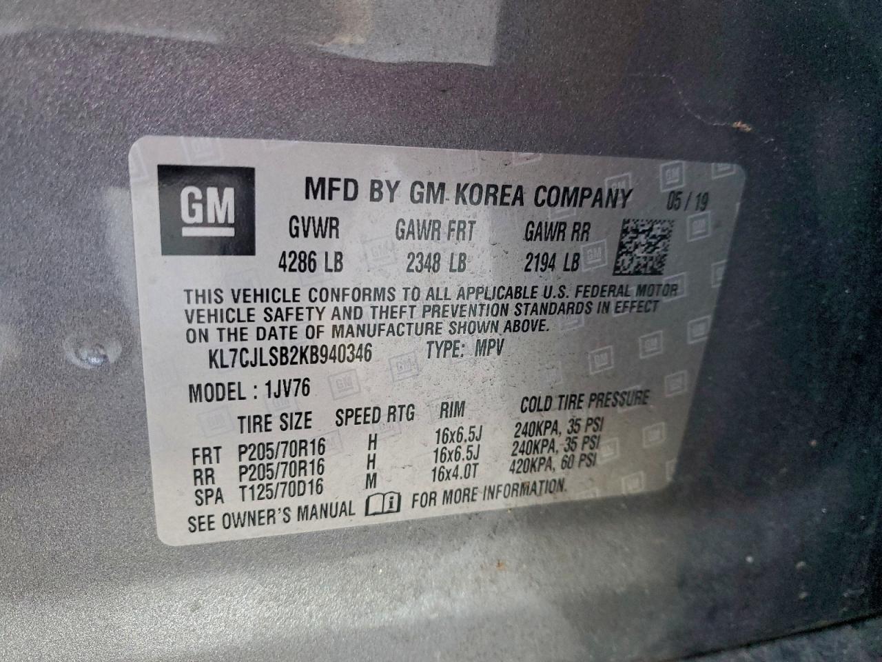 Chevrolet Trax 1lt Image 13