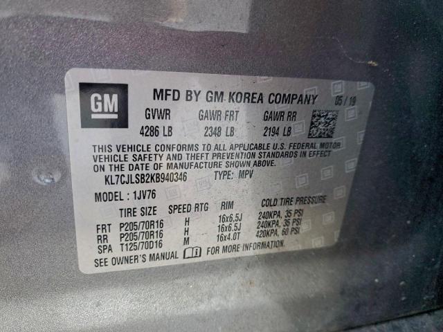 Chevrolet Trax 1lt Image 13