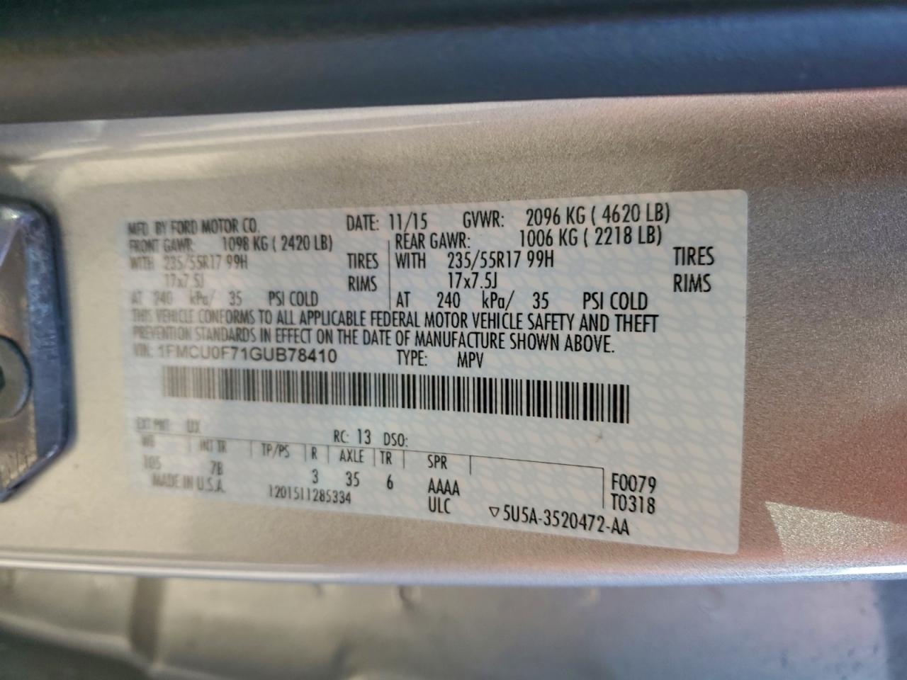 Ford Escape S Image 12