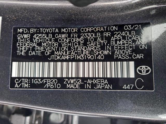 Toyota Prius Le Image 12