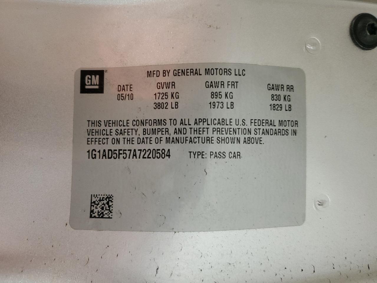 Chevrolet Cobalt 1lt Image 10