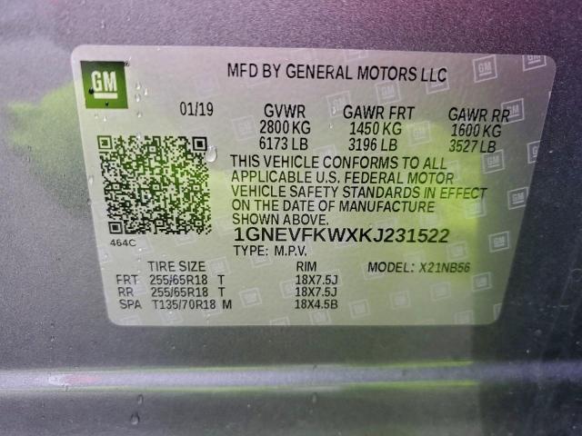 Chevrolet Traverse Ls Image 13