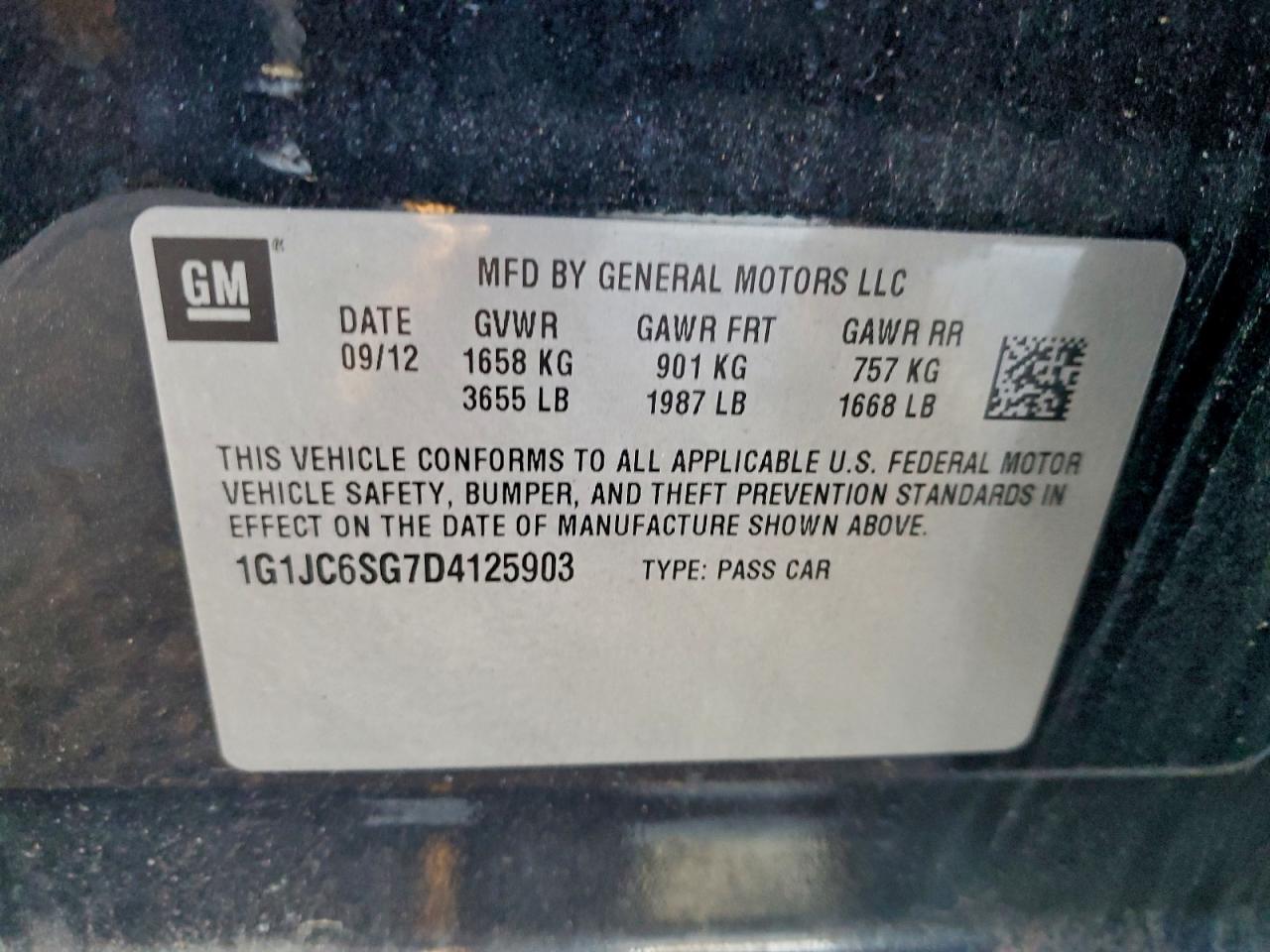 Chevrolet Sonic Lt Image 12