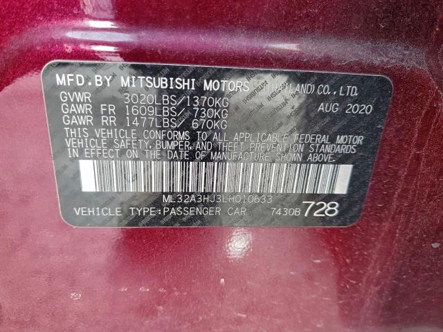 Mitsubishi Mirage Es Image 10